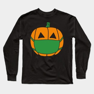 Masked Jack-O-Lantern Long Sleeve T-Shirt